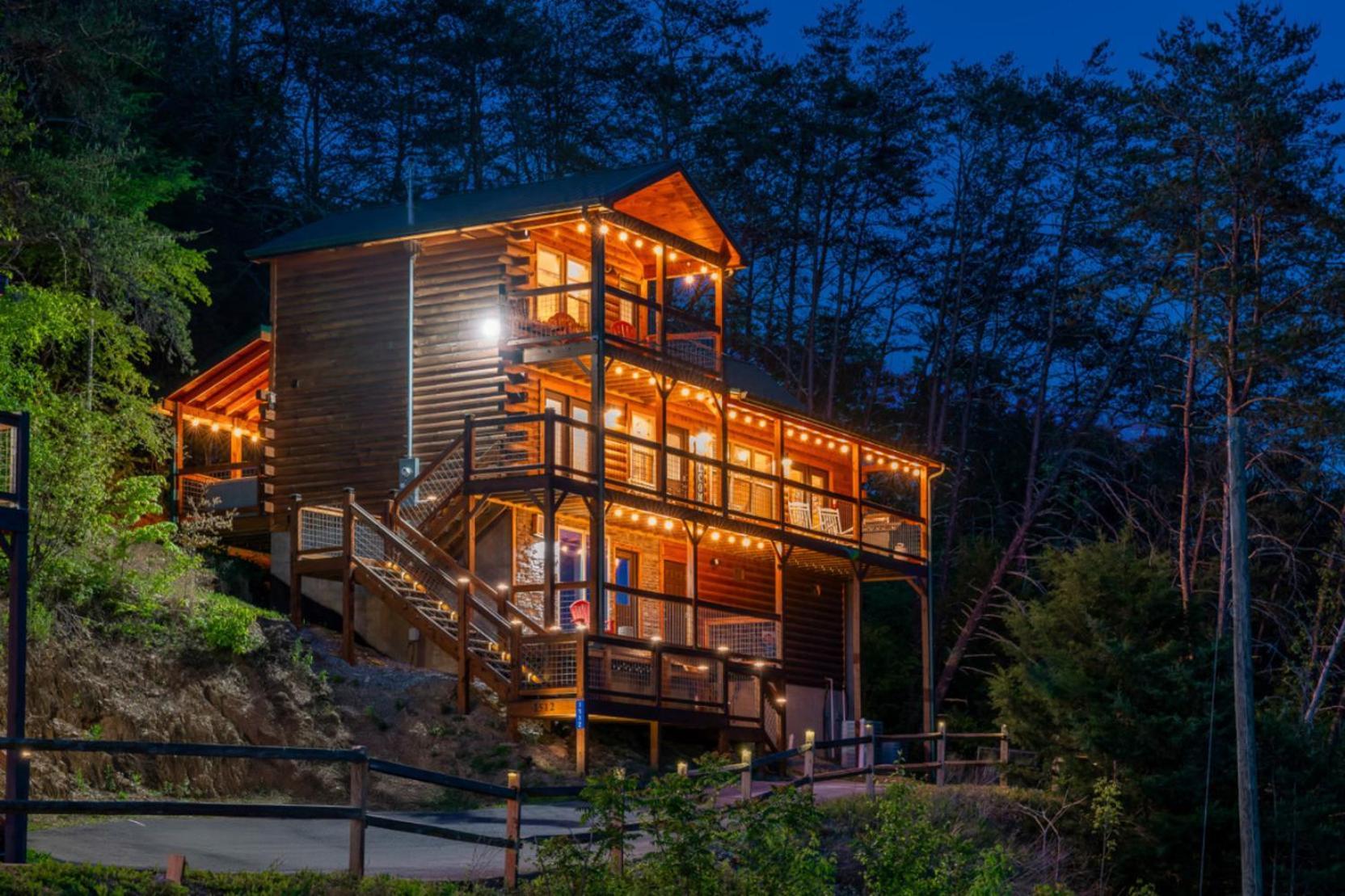 Heavenly Bliss By Ghosal Luxury Lodging Sevierville Exterior foto